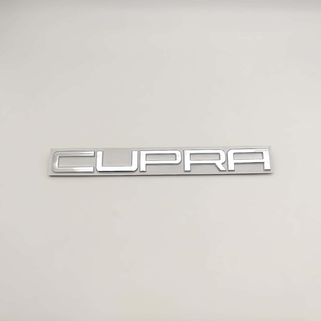 1 st 3D Metall CUPRA Märke Klistermärke Skärm Baklucka Framhuv Grill Emblemdetalj för CUPRA