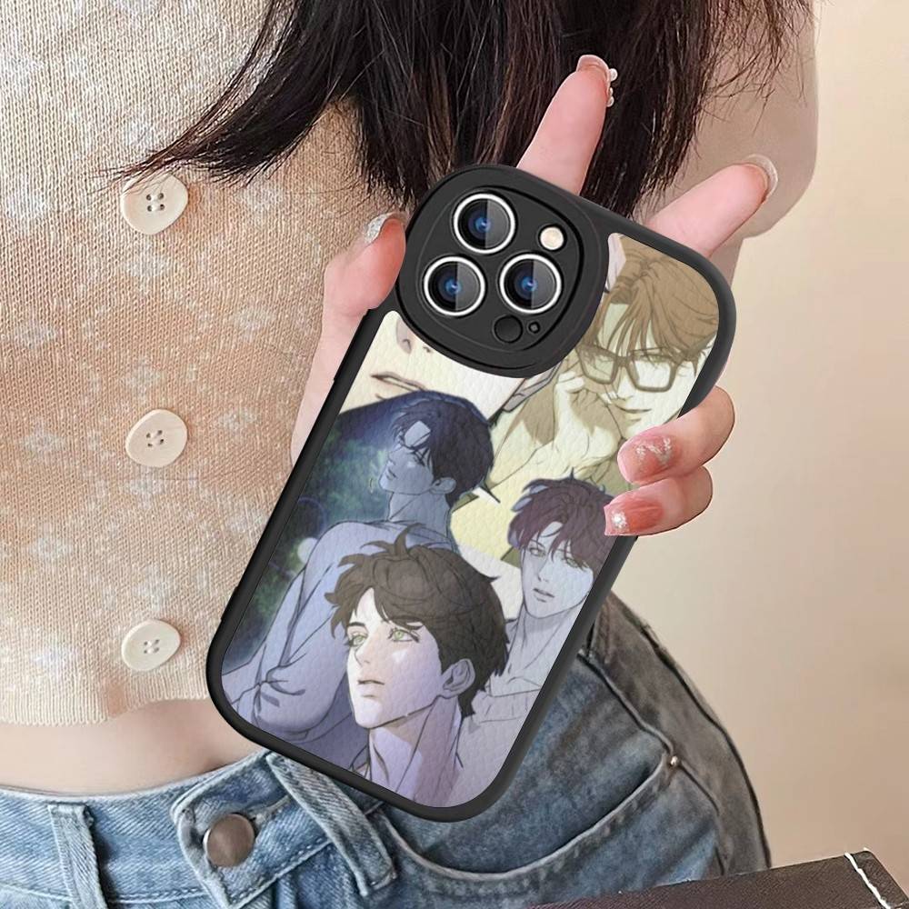 Nerd Project Bl Anime Leather Phone Case For IPhone 16 14 15 Pro Plus 13 12 11 Pro Max Silicone Cover