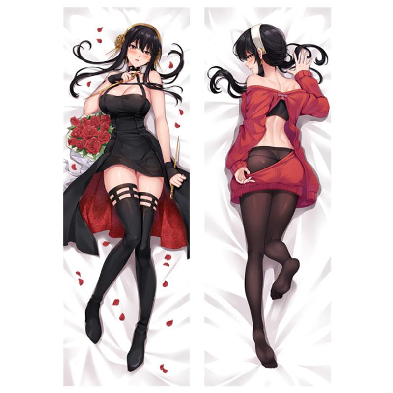 

X Spy Family Yor Forger аниме наволочки для тела 2 наволочки с принтом по бокам YorA,35*100cm