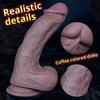 Silicone Realistic Dildo with Suction Cup - Lifelike Penis Toy for Women, Strong Base for Hands-Free Use, Adult Sex Toy