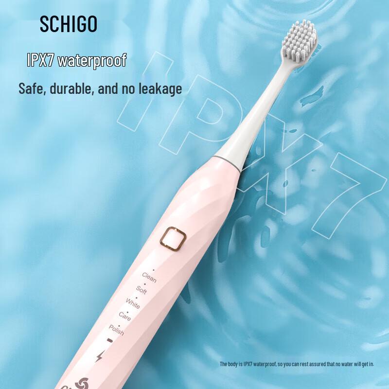 Chigo Sonic Electric Toothbrush with Soft Bristles