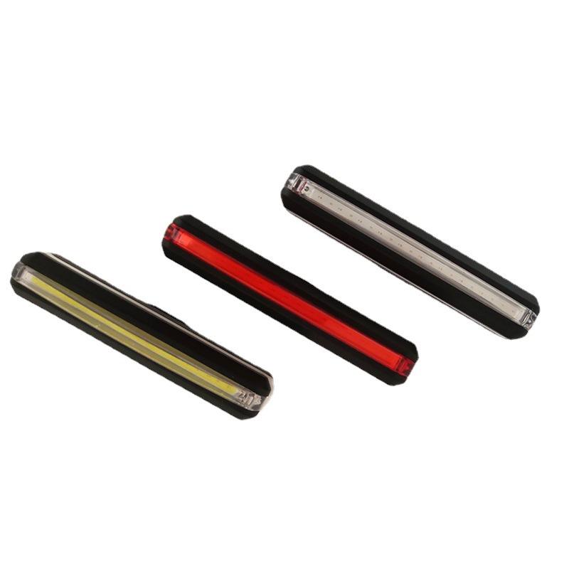 Energooszczędna ładowalna przez USB diodowa lampka rowerowa z doskonałą przewodnością cieplną