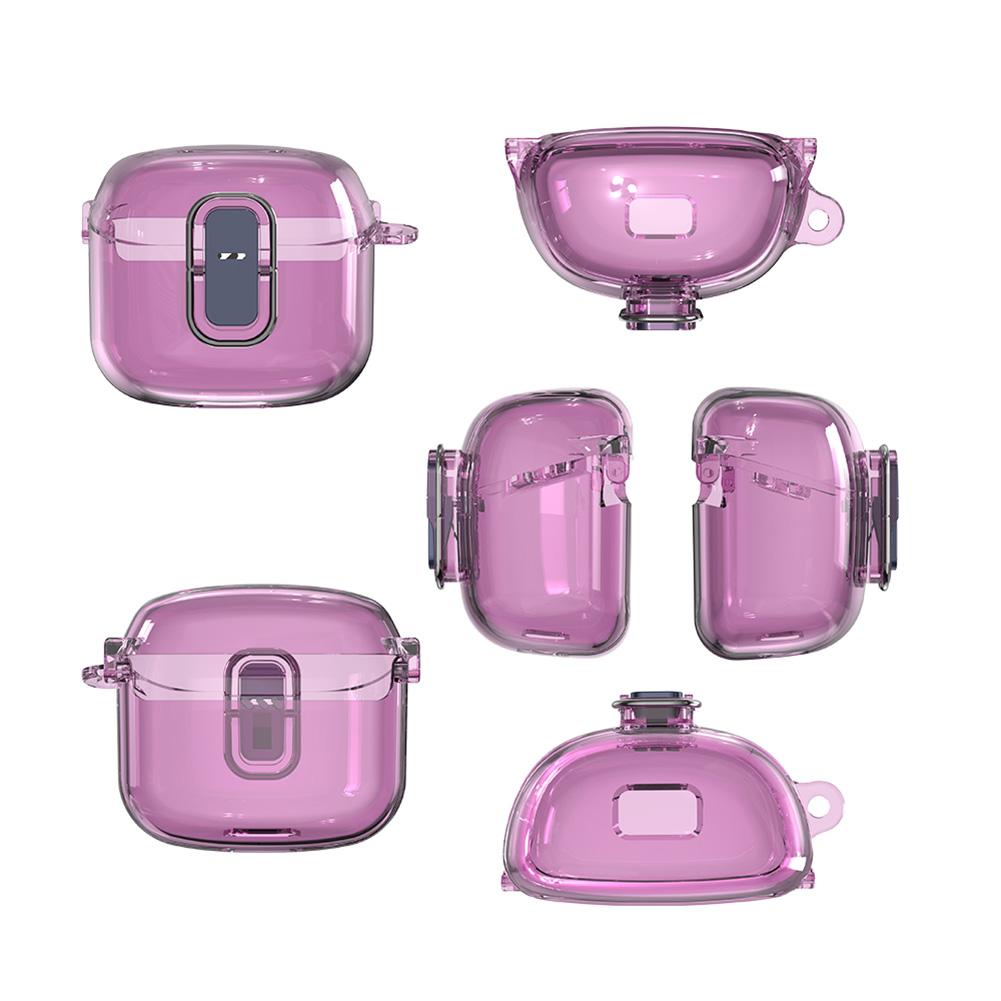 Protective Cover Shockproof Hard PC Shell Clear Case Cover Earbuds Skin Cover Anti-drop for JBL Tune Flex 2025 Wireless Earbuds