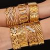 18k Gold-Plated Geometric Mesh Buckle Bracelet - Chic European & American Designer Fashion