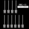 ALLVD Stainless Steel Air Needle Replacement Needles for Multifunctional Metal Balls, Soccer, Volleyball, Rugby, Replacement, Durable, 10-Pack