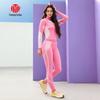 High-Collar Ski & Yoga Wear Set: Butt-Lifting, High-Elasticity, Long-Sleeve Top & Pants for Outdoor Sports