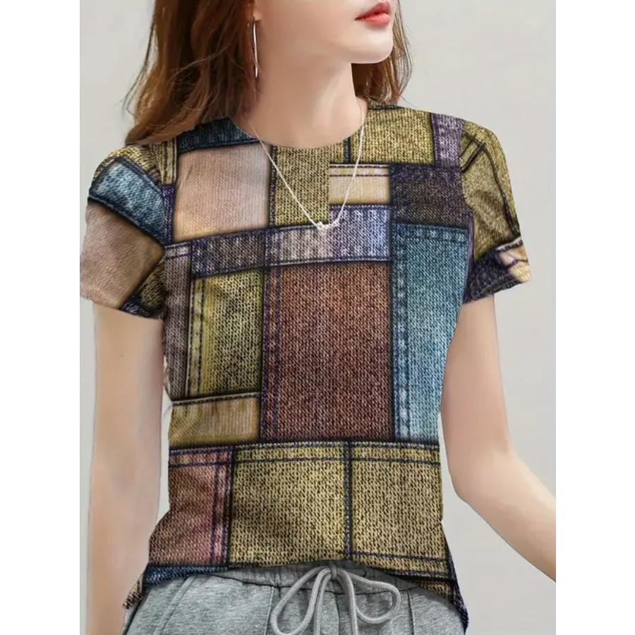Men T-Shirt Women Tees 3D Print Short Sleeve Comfortable Sportwear T Shirts