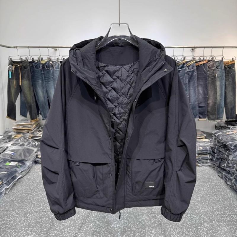 Jackets, Men's New Spring and Autumn Japanese Style Jackets, Trendy Brand Workwear, Men's Outdoor Loose Tops