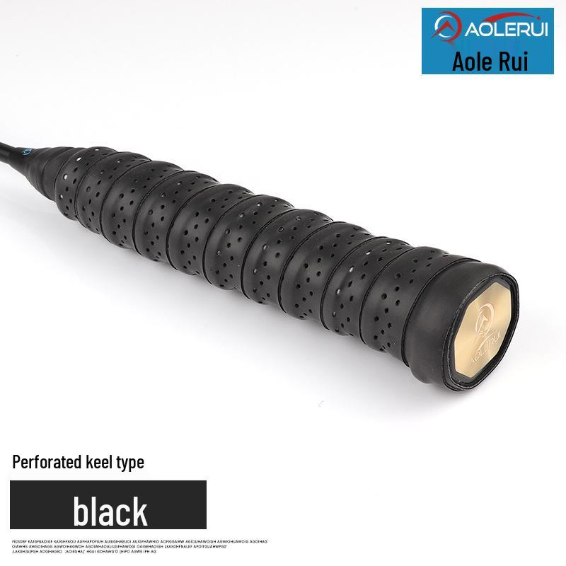 

Dragon Bone Hand Grip: Non-Slip, Sweat-Absorbent Badminton Racket, Tennis Racket & Fishing Rod Handle with Perforated Wear-Resistant Band