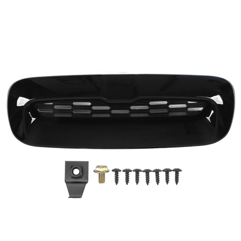 2 STuks Voor Motorkap Ventilatierooster Trim Helder Zwart Luchtuitlaat Kap Vervanging Voor BMW Mini Cooper S R56 R55 R57 R58 R59 Motor Trim