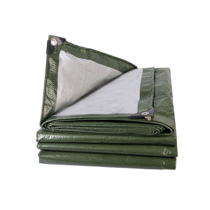 Waterproof PE Sunscreen Tarpaulin - Outdoor Cargo & Yard Cover Rainproof Sunshade.