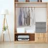 VidaXL Storage Boxes 2 Pcs Fabric 50x30x25 Cm Grey 332915