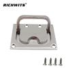 316 Stainless Steel Square Floor Latch Deck Cover Pull Handle