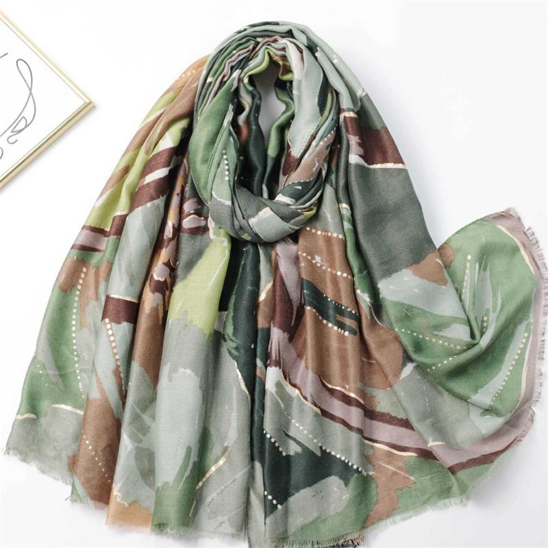 Women Winter Thick Viscose Cotton Scarf Geometric Contrast Fringe Shawls And Wraps Pashmina Stole Bufandas Muslim Hijab Sjaal