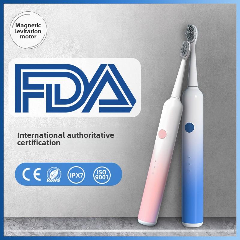 Wireless Rechargeable Electric Toothbrush Adult Ultrasonic Automatic Toothbrush Soft Bristles