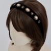 Maia Velvet Antique Pearl Hairband Maiahb153