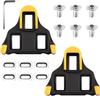 Cleats for Cycling Shoes, Compatible SPD-SL Pedals SH11 SH12 SH10 System Replacement Road/Mountain Bike Cleat Dur