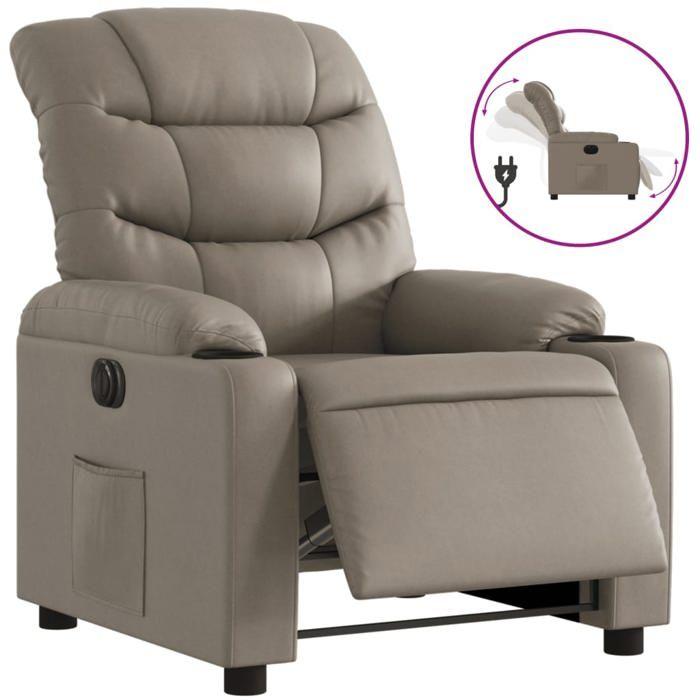 VidaXL Electric Recliner, Relaxation Chair with Backrest, Seat with Armrests, Living Room TV Armchair, 3206591