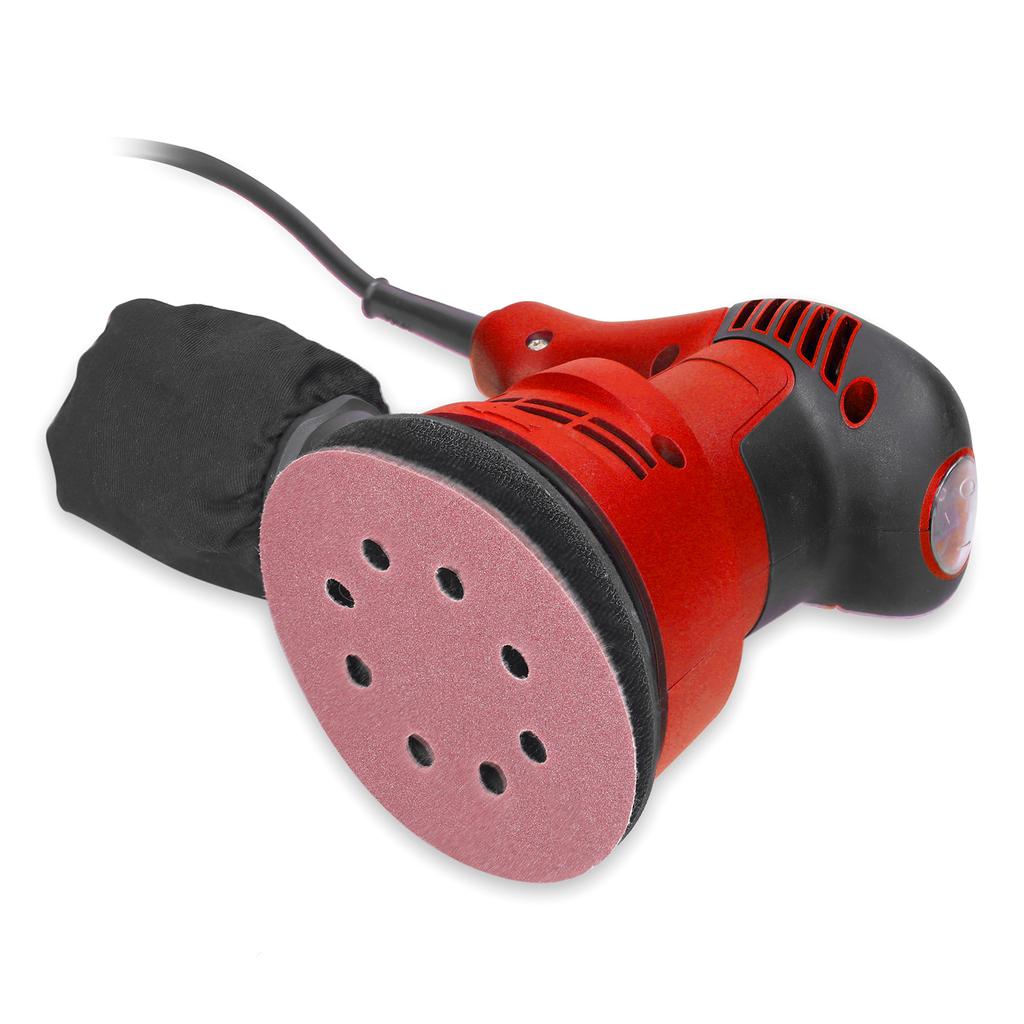 300W Handheld Electric Eccentric Sander 5 Inch 125mm Sanding Plate Electric Sander Wood Processing
