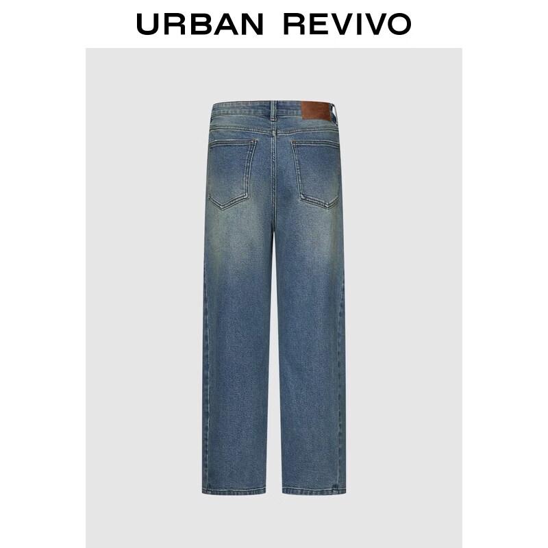 UR Women's Retro Washed Curved Jeans