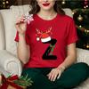 Family Matching Shirts Merry Christmas Outfits Party T-shirts Couple Outfits Children Clothing Matching Shirt Set Family Tee Top