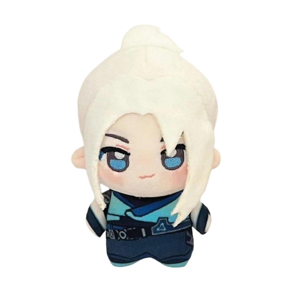 Plush Toy Soft Stuffed Doll Collectible Character Figure with Detailed Outfit and Embroidered Features for Display and Gift