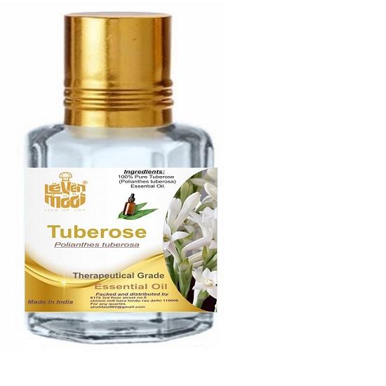 Levenmooi Tuberose (Polianthes Tuberosa) Pure & Natural Therapeutic Grade Essential Oil Glass