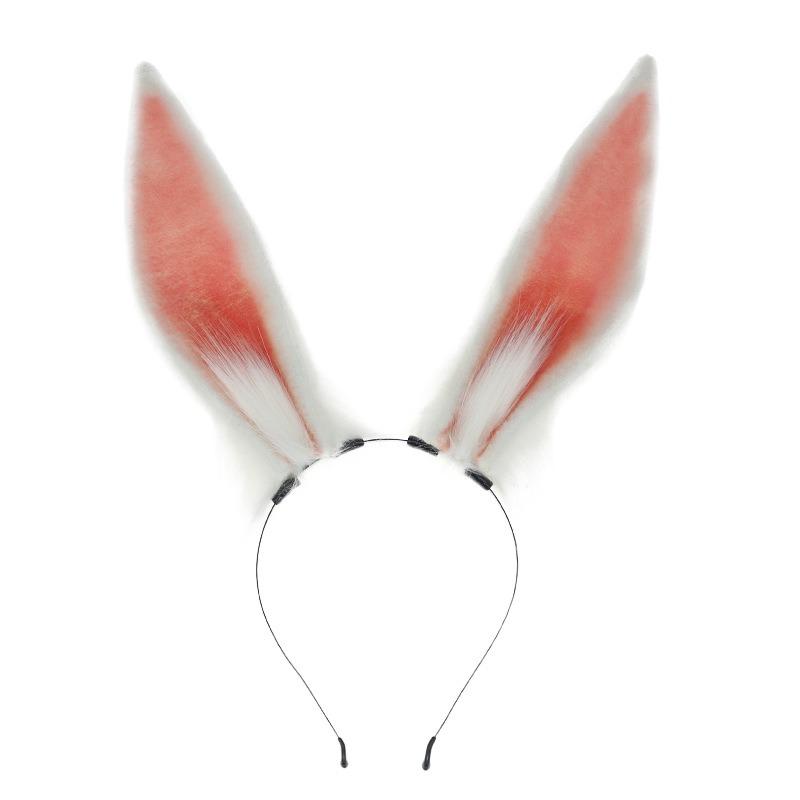 COS Props Comic Exhibition Performance Simulation Beast Ear Rabbit Headdress Gongsun Li Rabbit Ear Headband Accessories