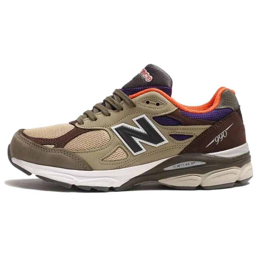 

новые New Balance 990v3 MiUSA Teddy Santis Хаки Оранжевый 36