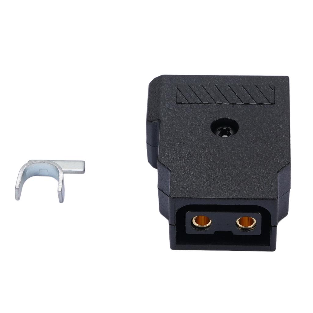 Hun D-Tap-plugg ABS D-Tap hun strømkontakt DIY-sokkel for B-type kamerabatteri DSLR-strøm