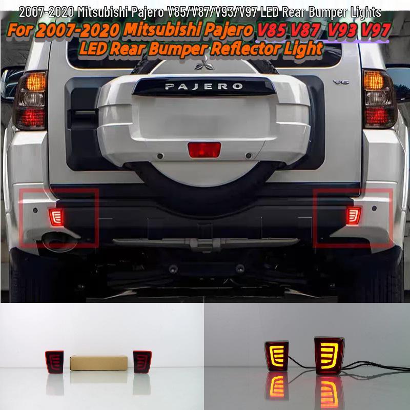LED Rear Bumper Lights for 2007-2020 Mitsubishi Pajero V85/V87/V93/V97