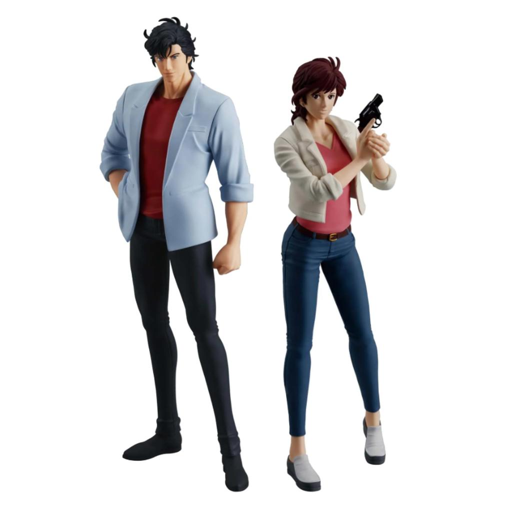 Ryo Saeba and Kaori Makimura Figures from City Hunter the Movie: Angel's Tears, Angel Dust, Set of 2