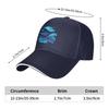 Blue Ocean Whale New Summer Fashion Duck Tongue Cap Men's And Women's Adjustable Caps Outdoor Travel Leisure Baseball Hat