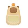 Cute Capybara Shape Sleep Night Lamp with Alarm Slock 1500mAh USB Rechargeable Sleep Trainer for Kids and Adults