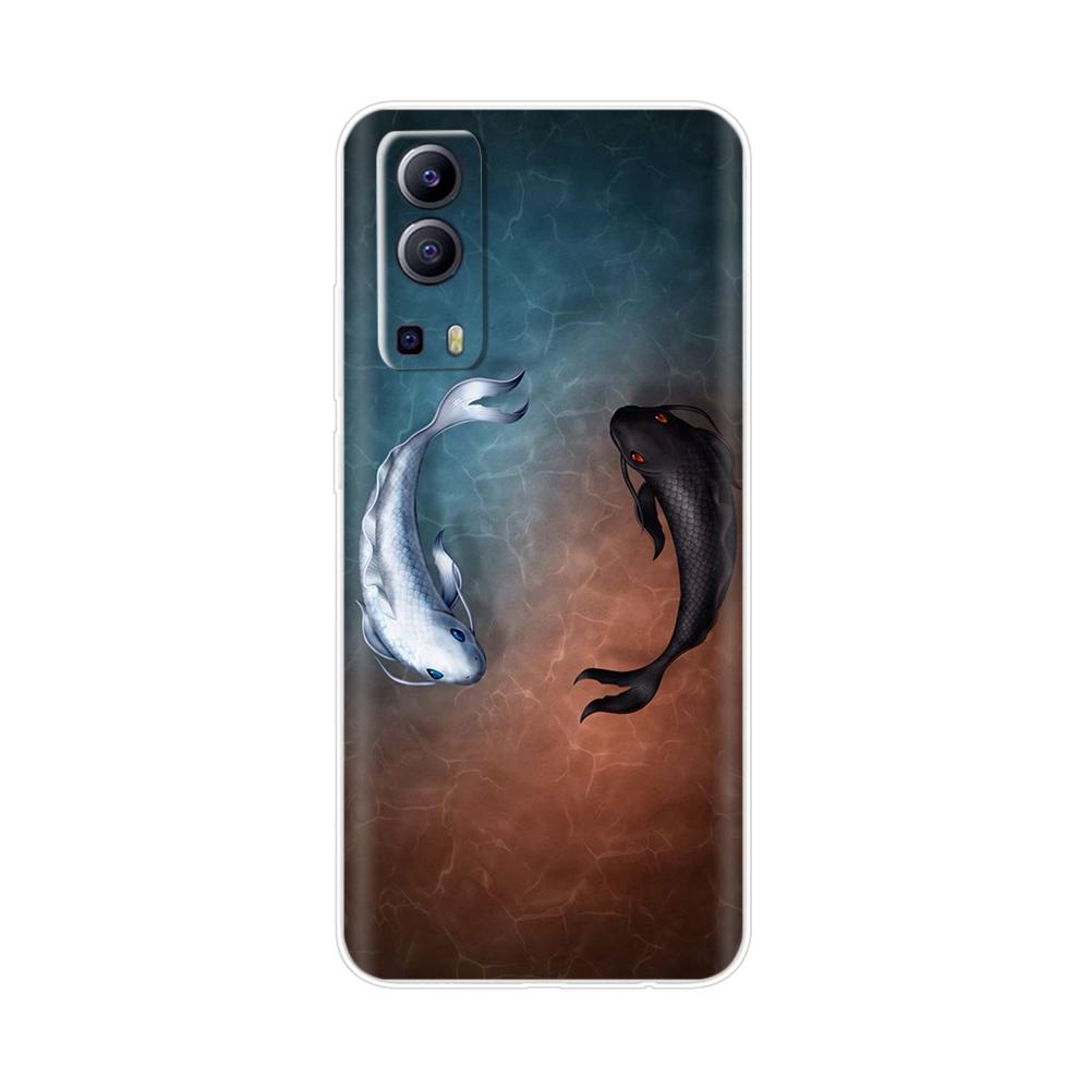 Per Custodia Vivo Y72 5G Silicone Morbido Trasparente TPU Copri Telefono Per Vivo Y52 5G vivoY72 Y 72 52 5G Custodia Funda Protettiva Coque