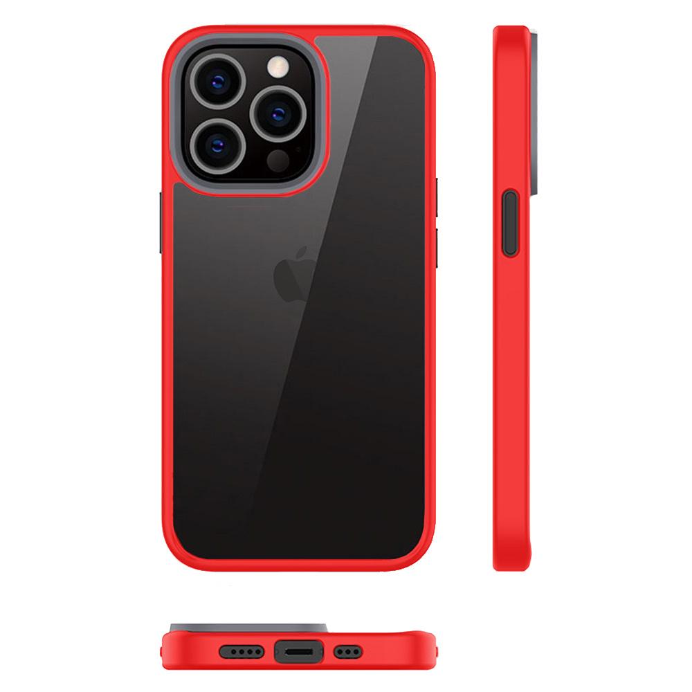 ERBORD Hybrid Case for iPhone 13 Pro, red