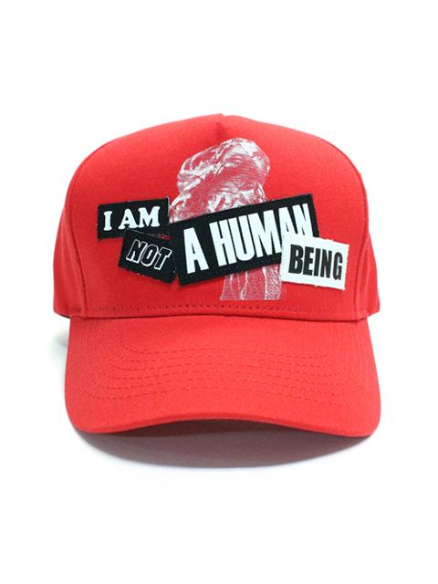 Aimnaseohyumeonbiing The Legendary Out Patched 2 Cap - Red