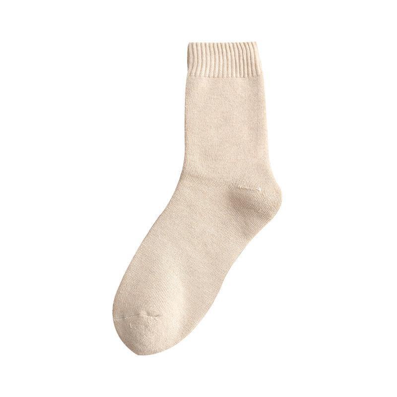 Koreanische Dicke Warme Frotteesocken für Damen Winter und Wochenbett