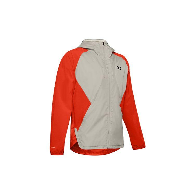 

Under Armour Stretch Woven Training Hooded Jacket Men Jackets Orange 1352021-856 XXL