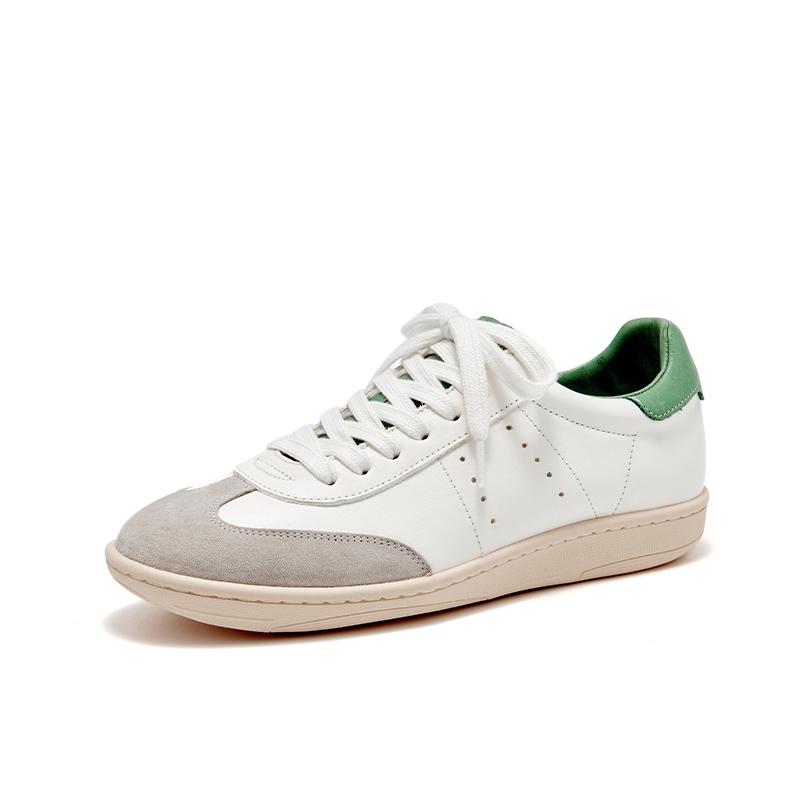 

Модные замшевые кроссовки BEAUTODAY в стиле кэжуал для женщин, смешанные цвета, кожаные слипоны на шнуровке, удобная женская обувь ручной работы 29860 8.5