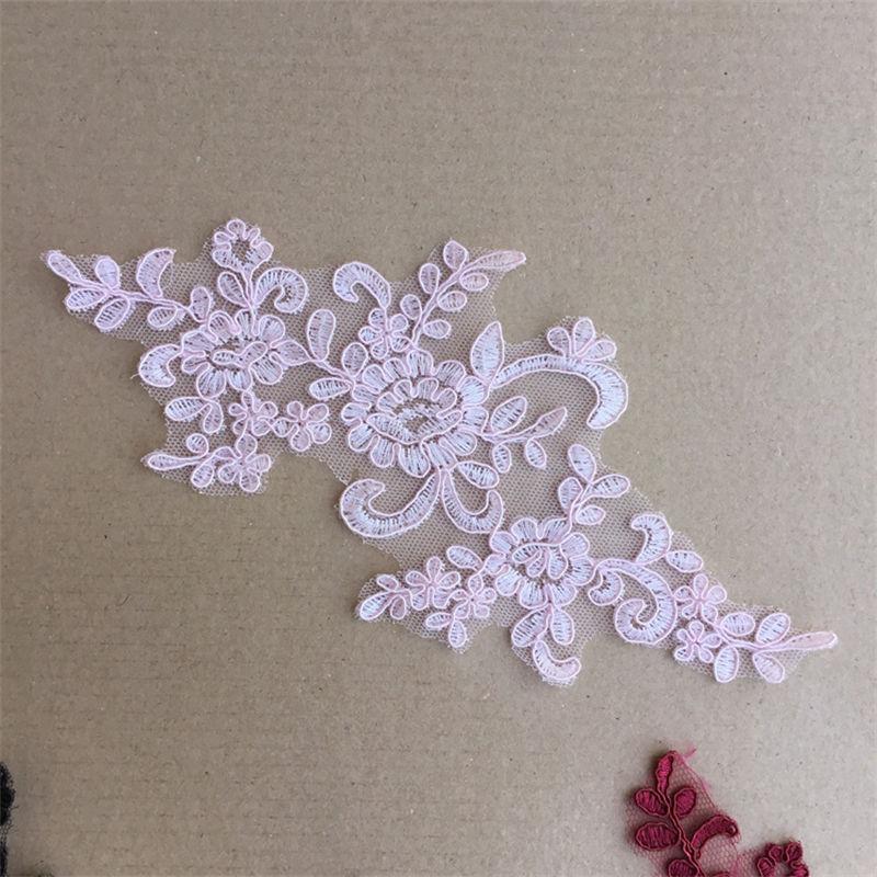 Clothing Applique Accessories Wedding Dress Lace Flower Headdress Lace Multi-Color Veil