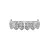 INS Popular hiphop European and American Hip-Hop Gold Teeth Set Sharp Teeth Jewelry Micro-Inlaid Gold Teeth Decoration Teeth Manufacturer