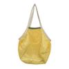 Foldbar Indkøbspose Genanvendelig Dagligvarepose Nylon Tote Bag Vaskbar Vandtæt Høj Bæreevne Håndtaske til Bil Udendørs Brug