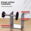 2 Stücke Holzbearbeitungsvorrichtung Schrank Werkzeug Stahl Schublade Panel Clips Wohnmöbel Zubehör Front Installation Schellen Handwerkzeug