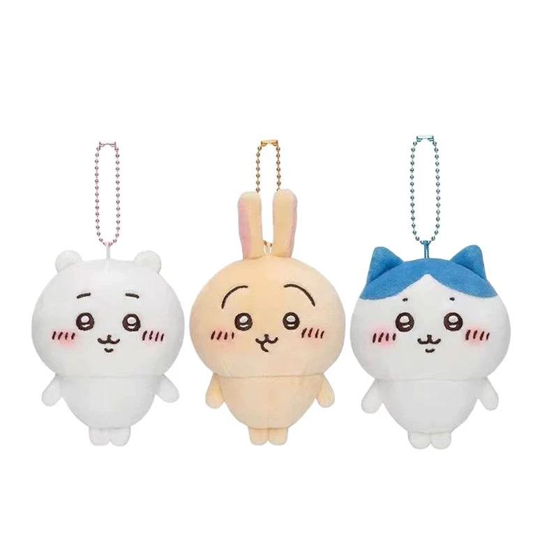Hot Chiikawa Anime Plush Doll Kawaii Usachi Plush Keychain Hachiware Stuffed Plush Pendant Cute Backpack Ornaments Toy Girl Gift
