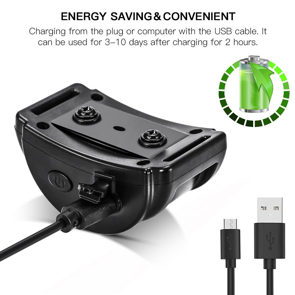 Rechargeable Dog Collar Anti Bark Control Training Stop Barking Vibration Trainer