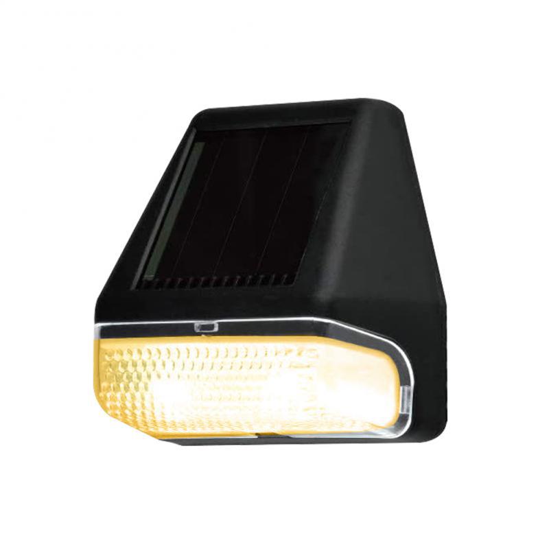 Solar Wall Light Outdoor Waterproof LED Smart Light Control Wall Lamp Street Garden Stair Fence Outdoor Decorative Wall Light