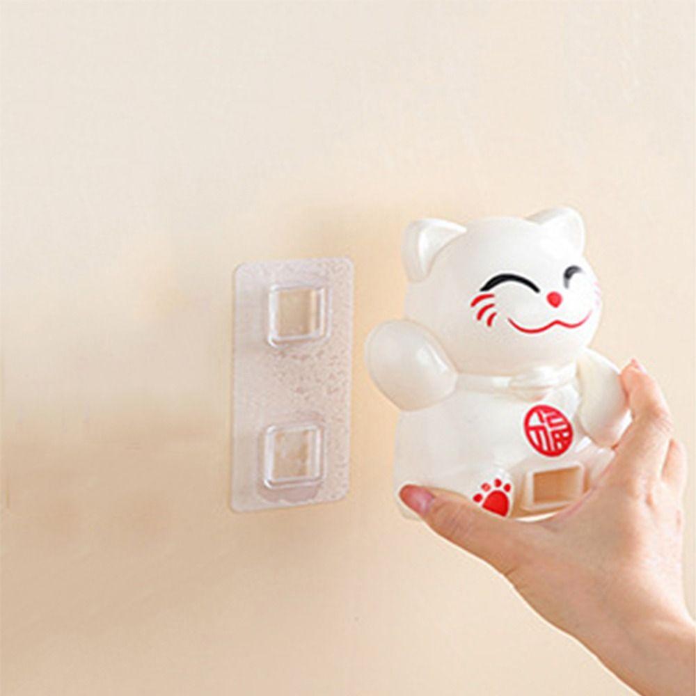 Durable Cat-Shaped Soap Dish PP Hanging Soap Holder Wall-Mounted Soap Dish  Entryway Organization