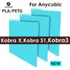 For Anycubic Kobra S1 Kobra X Build Plate Kobra 3 Cold Bed NEW OMG Glacier PLA PETG Lower Temp Printing 3d Printer Accessories
