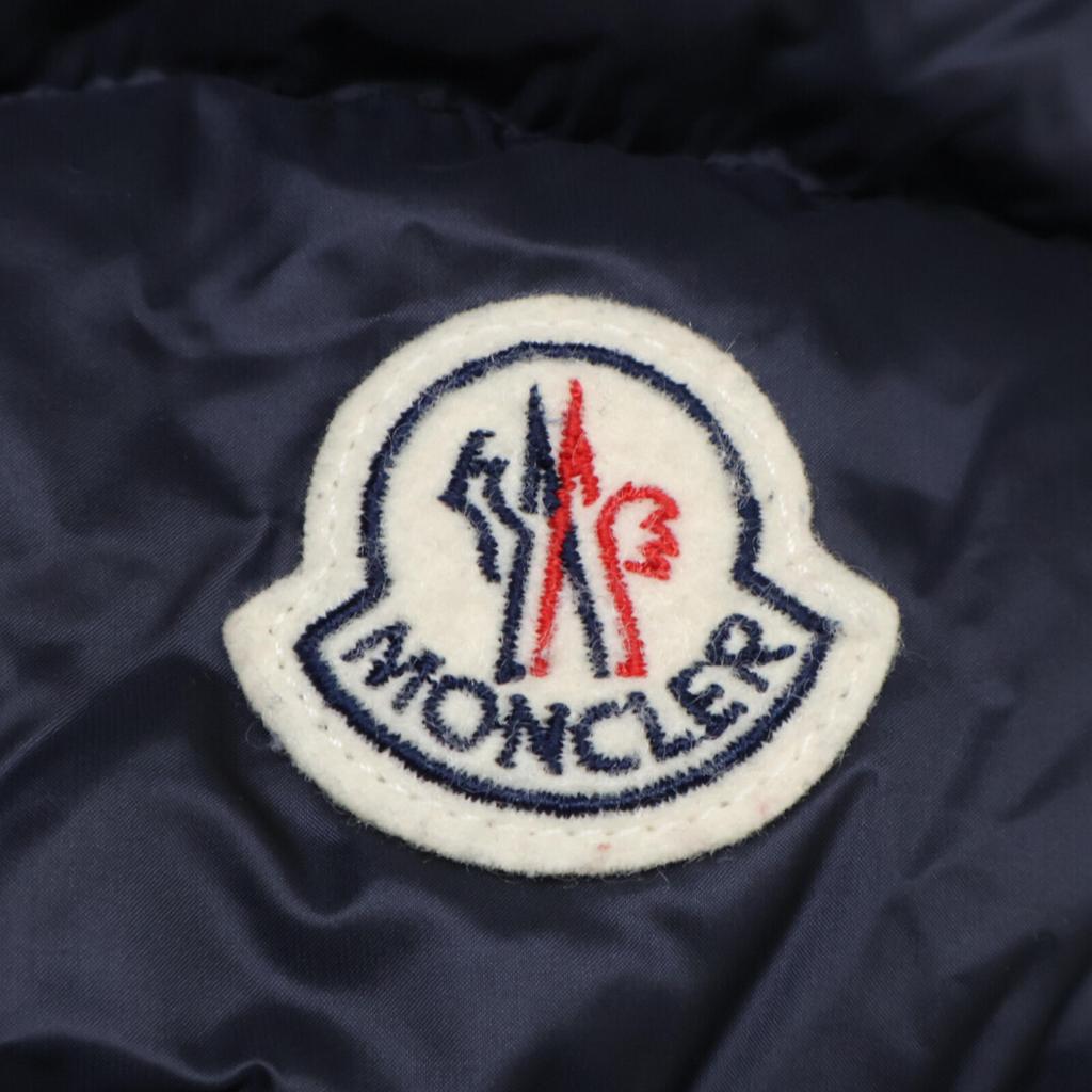 MONCLER HERMINE Hermine hooded down jacket coat O NavyUsed
